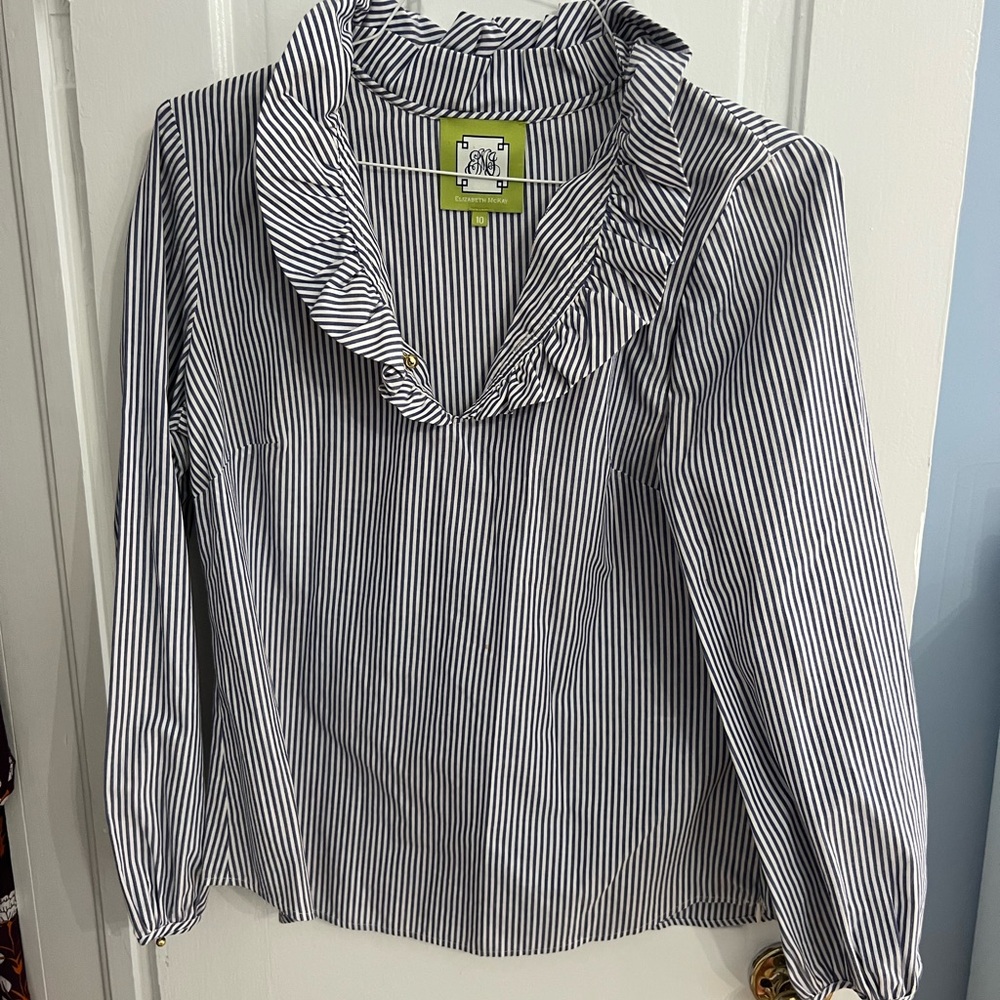 Elizabeth McKay Striped Blouse